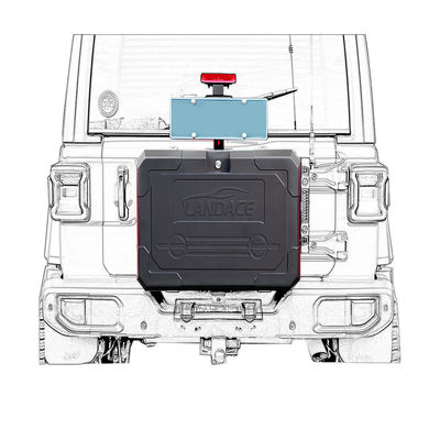 国際ブランド アルミ合金6063 T6 自動車収納箱 バックドア収納箱 4*4オフロードアクセサリー