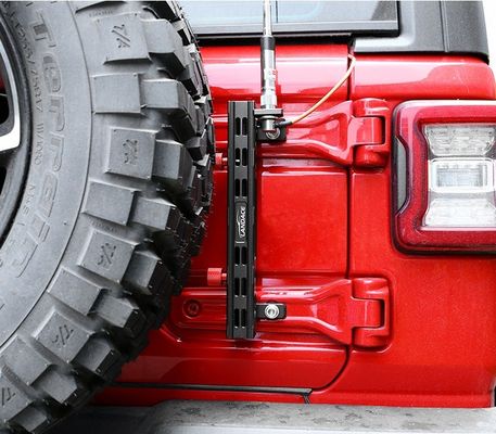 高黒 アルミ フラグポールホルダー 4x4 オフロード オートパーツ ジップ・ラングラー