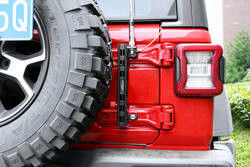 2016-2018 JEEP ブラック アルミニウム フラグポールホルダー ブレーケット 自動車部品とアクセサリー