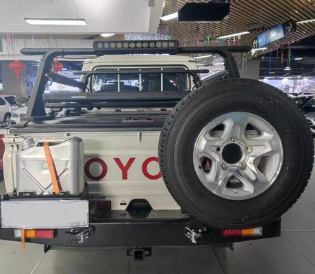 TOYOTA TRUCK LC79 後部バンパー用品 黒色 鋼材とアクセサリー