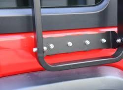 紫外線耐性電泳用粉末で覆われた車梯 ジープ・ラングラーJL JK用の屋根ラック