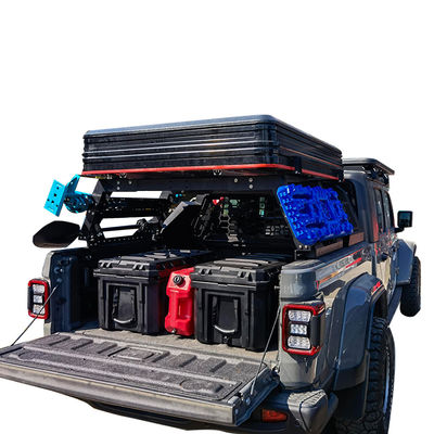 トヨタ・ヒラックス・ピックアップ・トラックと4×4用品用の63KG N.W シルバーアルミニウムベッドラック
