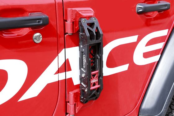 JEEP Wrangler JL JK用のサイドドアペダルドアヒンジステップの迅速かつ簡単なインストール