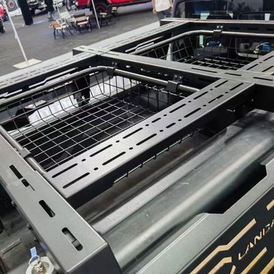 簡単に設置 高鋼 黒色粉末コーティング 耐生性 トンヌー 互換性 ベッドラック JEEP