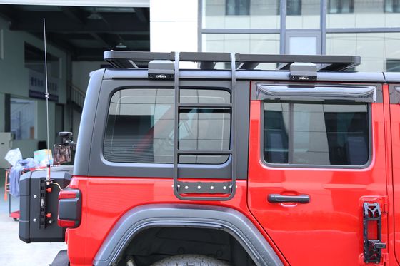 4x4車用のアルミニウム屋根ラック梯子