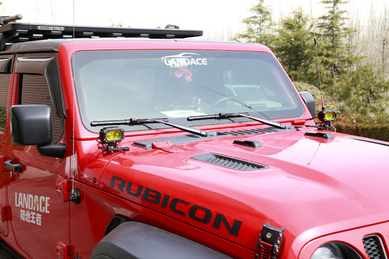 JEEP 自動車部品 ラジオ アンテナ ベースカバー 黒 粉末 コーティング CNC 機械 パーソナライズ