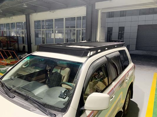 トヨタ LC200 LAND CRUISER 屋根ラック 粉末塗装と高アルミ合金