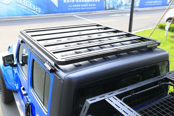 ジップ・グラディエーター JT 屋根ラックキット 黒色粉末塗装と200kgの負荷容量