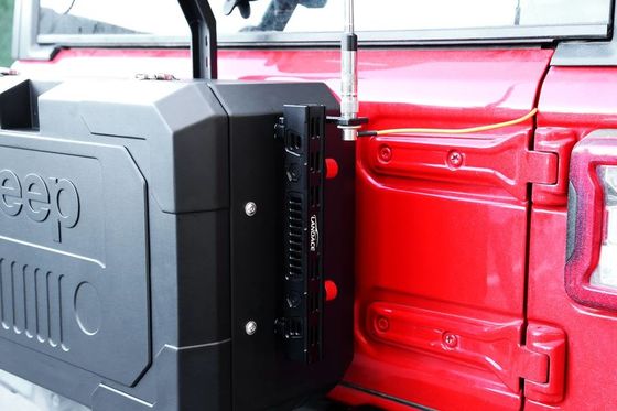 Wrangler JL オフロード アルミ製 ジップ 尾門 外部 収納箱 サイズ 700x450x317mm