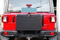 Wrangler JL オフロード アルミ製 ジップ 尾門 外部 収納箱 サイズ 700x450x317mm