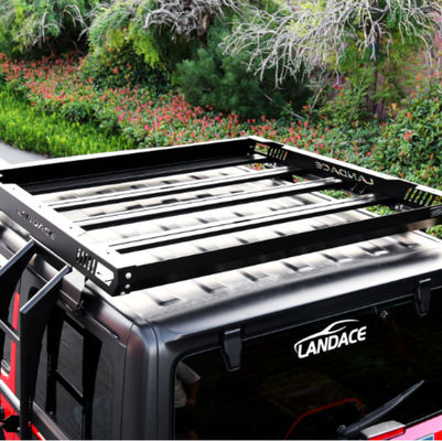 18-23 Wrangler ルビコン ジップ アルミ合金材料のためのオフロード屋根荷物持ち