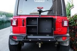 パーソナライズされたQingdao Landace Tailgate 外部収納箱 ワングラーJL JKタンク300BJ40