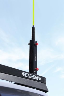 防腐アルミ 323X78X86mm ジャイプ用の旗柱支架 多機能