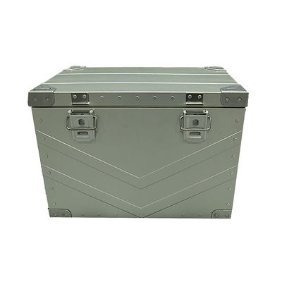 防腐・防水 6kg アウトドアキャンプ用 アルミ収納箱 575*375*273mm