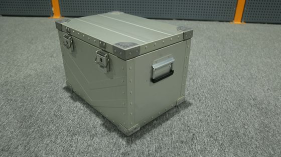 防腐・防水 6kg アウトドアキャンプ用 アルミ収納箱 575*375*273mm