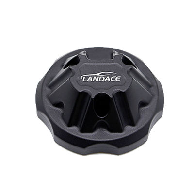 74*74*30mm ブラック アルミ合金 アンテナベースカバー 主要品 ジープ・ラングラー JL JK