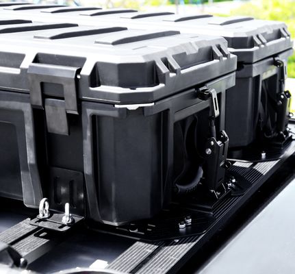 2008-2011年 カスタムツールボックスホルダー ステンレス・スティール・ブレーキット付きの収納ボックスサポート