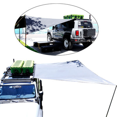 4x4 屋根トップテント 簡単に開ける車屋根ラックとアルミニウム合金サイドキャノピ