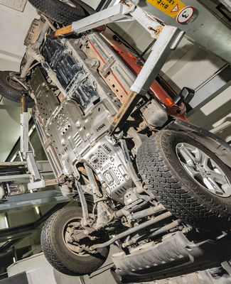 ブラックパウダーコーティング Wrangler JL排気管 スキッドプレート 2018-2019年 カスタマイズ