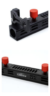 323X78X86mm ハードアノイドテールゲート ジープ・ラングラー・マルチ・ファンクション用の旗棒支架