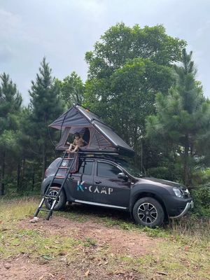 4季テント 露天旅行キャンプ ハードシェルとアルミニウム素材