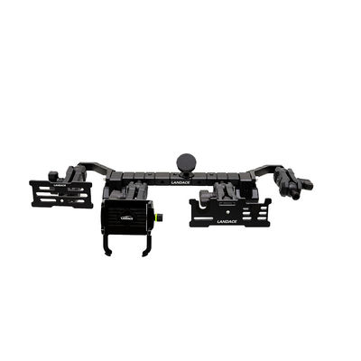 ハードアノードアルミニウム合金 Jeep Wrangler JL JKセンターダッシュコンソール用電話マウント
