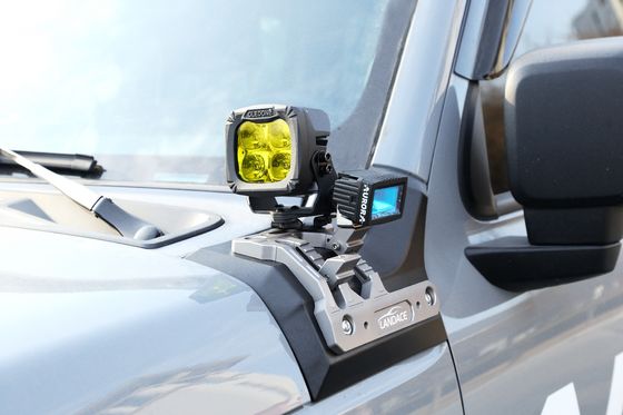 JEEP Tank300 LED ドライブライト 支架 A 柱 設置支架 JEEP用のアルミニウム合金