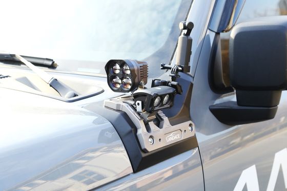 Wrangler Unlimited JL Tank300 ハードアノジス型 LED ドライブライト 支架 柱式マウント