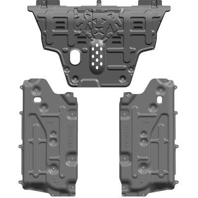 ジープトヨタ4ランナー用の炭素鋼とマグネシウムスキードプレート 2.5mmと4mm厚さ