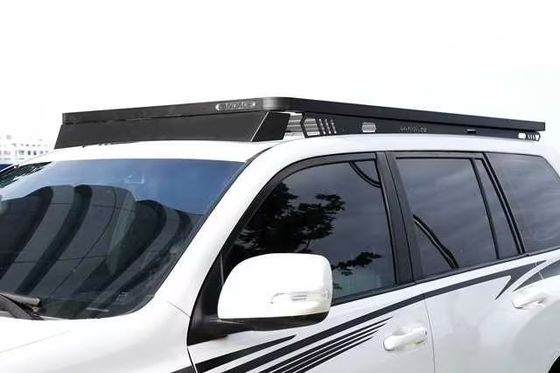 ユニバーサル アルミ合金 ソーラーカー 屋根ラック TOYOTA LAND CRUISER Prado 150 黒 OEM