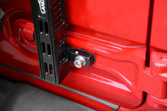 JEEP Wrangler JL JK Performance用のアルミニウム合金フラッグホルダーとラジオワイヤブラケット