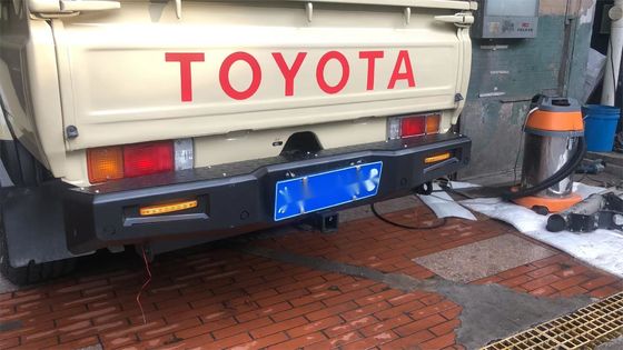 トヨタ LC79 後部バンパー タイヤキャリヤ ジェリーカンホルダー ウィンチ ブールバー フロントバンパー