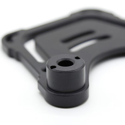 ジップ 改造 オーダーメイド ブラック ハード アノード化 CNC 高精度 アルミ合金部品