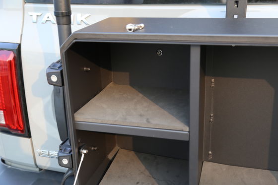 700*450*317mm ブラック アルミニウム バック 300重用設計 4*4