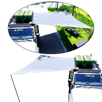 4本のロープ トラペソイド カーサイドテント 4つの季節の車屋根 トップテント キャンプ用
