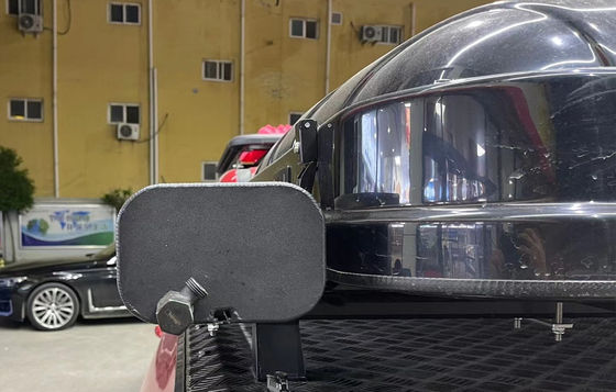 オフロードアクセサリー 30L プラスチック水貯蔵タンク 車の屋根 トップキャンプシャワー