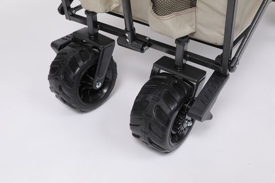 エルゴノミックなハンドルと7x1.75インチホイール 101x51x108cmの便利なビーチワゴン