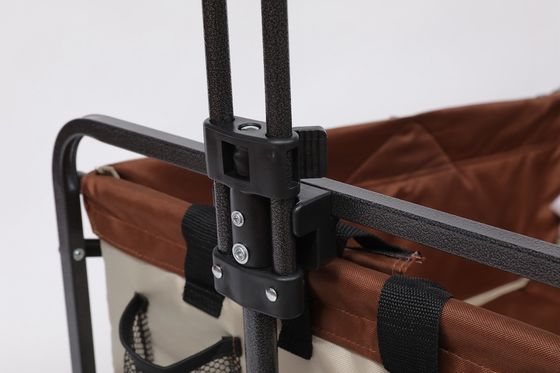 エルゴノミックなハンドルと7x1.75インチホイール 101x51x108cmの便利なビーチワゴン