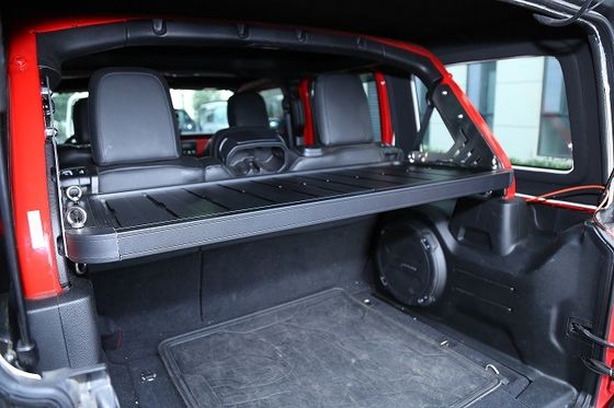アルミエクストルーションオフロード収納ソリューション ジープ・ラングラー 4×4 アドベンチャー・レディ