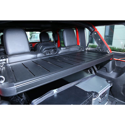 ブラックでJeep Wranglerの後部貨物室のインテリアラック OEM 受け入れ