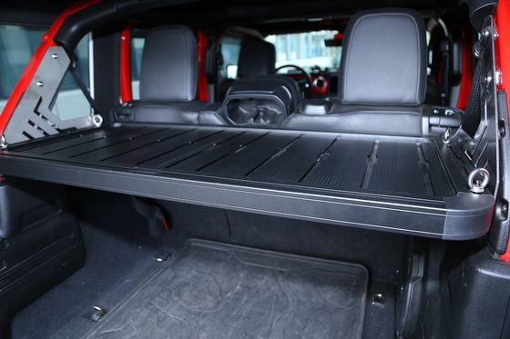 ブラックでJeep Wranglerの後部貨物室のインテリアラック OEM 受け入れ