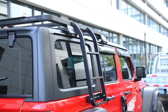 カスタムフィット 833*400*261 mm アルミ製 車屋根梯子 18-23 Wrangler ルビコン ジップ