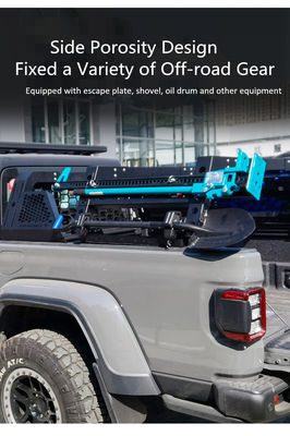 トヨタ ピックアップ オフロード マウントのためのブラック 粉末 コーティング カーボン スチール マックス モジュラルのベッドラック