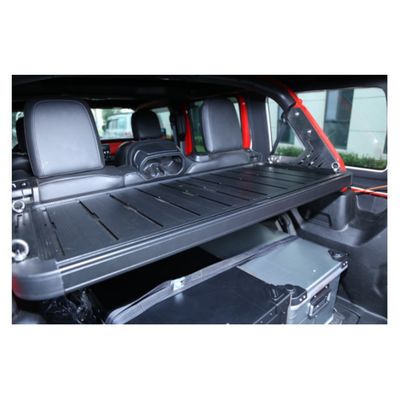 JEEP Wrangler JL JK 後部ゲートデザインのためのアルミ合金カートランクブーツ荷物棚