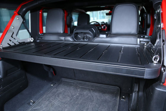 JEEP Wrangler JL JK 後部ゲートデザインのためのアルミ合金カートランクブーツ荷物棚