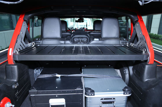 JEEP Wrangler JL JK 後部ゲートデザインのためのアルミ合金カートランクブーツ荷物棚