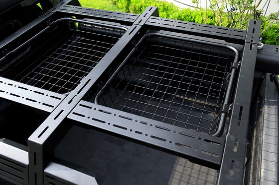 オフロード 4X4 アルミ合金 貨物ロールバー トラック用ベッドラック用の調整可能な屋根マウント
