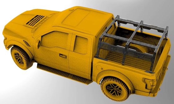 オフロード 4X4 アルミ合金 貨物ロールバー トラック用ベッドラック用の調整可能な屋根マウント