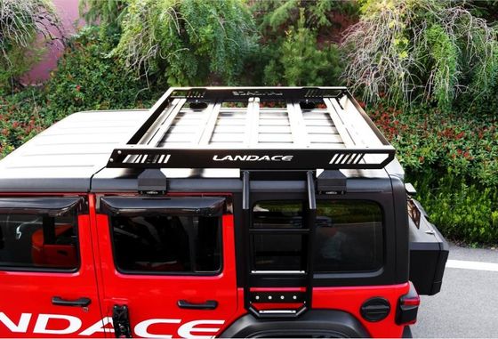 4x4 車両 屋根ラックバスケット 18-23 ラングラー ルビコン ジップ 鋼 アルミ 建設