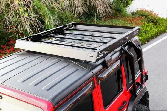 4x4 車両 屋根ラックバスケット 18-23 ラングラー ルビコン ジップ 鋼 アルミ 建設